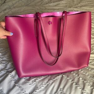 Hot Pink Kate Spade tote